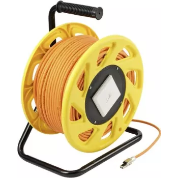 Renkforce cable de instalación de red Cat.7a S/FTP, 90 m, naranja, LSZH, 10 Gbps RF-5264736