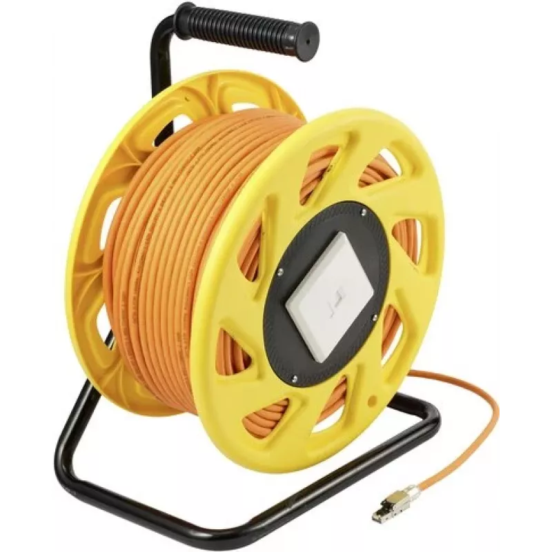 Renkforce cable de instalación de red Cat.7a S/FTP, 90 m, naranja, LSZH, 10 Gbps RF-5264736