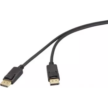 Renkforce Cable DisplayPort 2 m negro 4K UHD RF-6830474