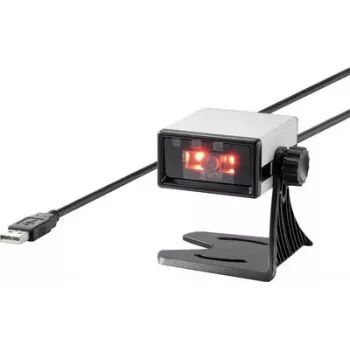 Renkforce FS5022J Escáner de códigos de barras 2D con cable USB de sobremesa fijo plata/negro RF-3794272