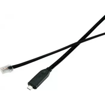 Renkforce RF-4379720 Adaptador USB-C a RJ45 Gigabit Ethernet, negro