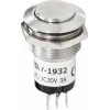 Renkforce RF-4707810 pulsador de timbre de acero inoxidable 1 vía 24 V/1 A