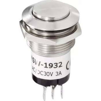 Renkforce RF-4707810 pulsador de timbre de acero inoxidable 1 vía 24 V/1 A