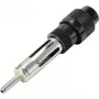 RENKFORCE RF-5087918 adaptador de antena conector macho tipo F a conector hembra coaxial, latón niquelado, 75 ohmios, DVB-T/S/C