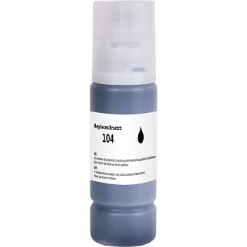 Renkforce RF-5718862 botella de tinta negra compatible para Epson EcoTank (65 ml, 4500 páginas, T00P1)