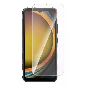 Renkforce RF-6178378 Protector de pantalla de cristal templado para Samsung Galaxy XCover 7 – dureza 9H, anti-huellas, resistente a arañazos, instalación sin burbujas