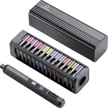 Renkforce RF-7066462 Set de 32 destornilladores de precisión para reparación de electrónica