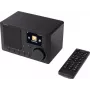 Renkforce RF-IR-MONO2 Radio de sobremesa con internet y Bluetooth, DLNA, función despertador, Negro (RF-7191140)