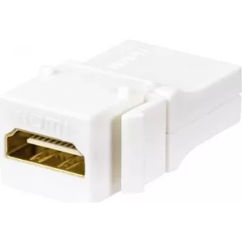 Renkforce RF-KS-HDMI-9020a acoplador HDMI conector hembra a conector hembra 4K 60Hz blanco RF-4531602