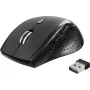 Renkforce RF-WM-210 Ratón óptico inalámbrico ergonómico Negro 1600 DPI 6 botones RF-5827190