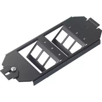 Renkforce Módulo de instalación RJ45 Marco Keystone de 6 puertos sin equipar RF-4532678