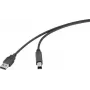 Renkforce Cable USB 2.0 USB-A macho a USB-B macho 2 m negro RF-6830428