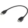 Renkforce cable alargador USB 2.0 con cuello de cisne 0,16 m negro 1333151