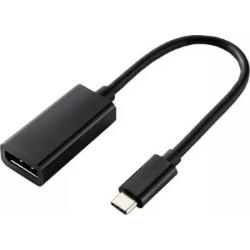 Renkforce cable adaptador USB-C a DisplayPort 14 cm 4K@60Hz negro RF-4613070