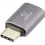 Renkforce USB4 adaptador USB-C conector macho a conector hembra 8K 40Gbps 100W PD RF-3778880