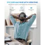 RENPHO Eyeris View masajeador de ojos con calor, compresión de aire, vibración, Bluetooth, USB-C, plegable, gris