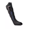 RENPHO Masajeador de piernas WML01 – Terapia de presión de aire y calor para pies, pantorrillas y piernas, Gris/Negro