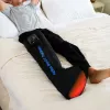 RENPHO Masajeador de piernas WML01 – Terapia de presión de aire y calor para pies, pantorrillas y piernas, Gris/Negro