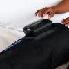 RENPHO Masajeador de piernas WML01 – Terapia de presión de aire y calor para pies, pantorrillas y piernas, Gris/Negro