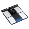 RENPHO MorphoScan MSC01 Báscula, Negro/Plata, USB-C, Bluetooth