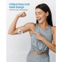 RENPHO Cinta métrica inteligente - cinta corporal Bluetooth para IMC, cintura, cadera, brazo, pierna, pecho - retráctil automática, pantalla LCD, compatible con Renpho Health App, Apple Health, Google Fit, Samsung Health - negra