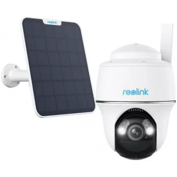 Reolink Go Series G430 Cámara de vigilancia exterior 5MP 4G LTE con alimentación solar, detección de personas/vehículos y batería de 7800mAh