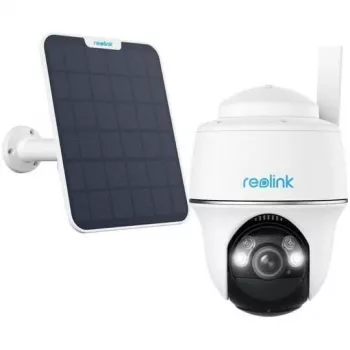 Reolink Go Series G430 Cámara de vigilancia exterior 5MP 4G LTE con alimentación solar, detección de personas/vehículos y batería de 7800mAh