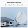 Reolink P850 cámara de seguridad inteligente 4K 8MP PoE PTZ con zoom óptico 16X, 5,3-86mm, para exterior, Micro SD hasta 256GB, blanca