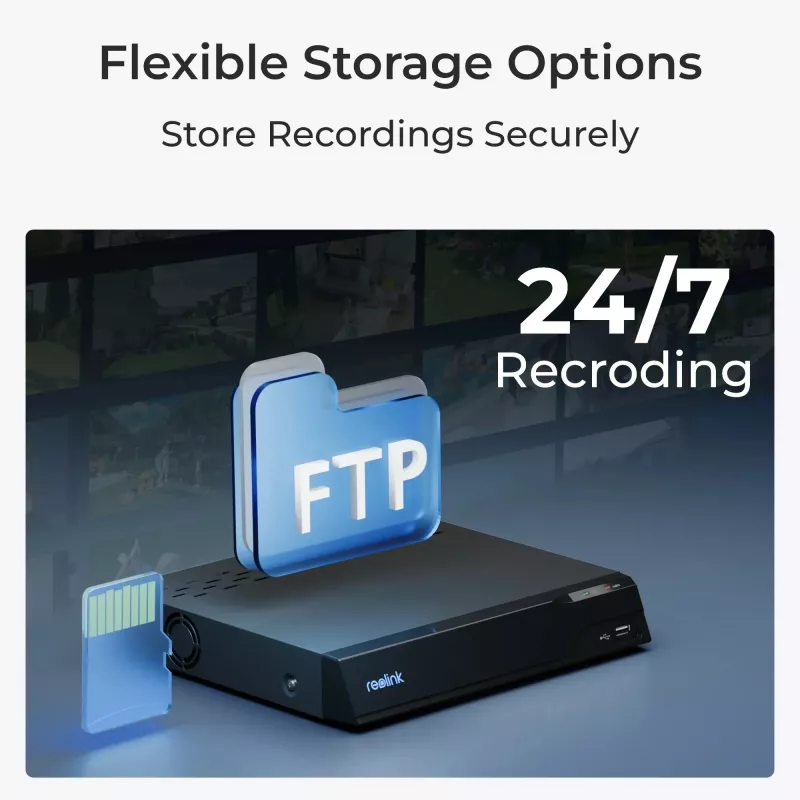 Reolink P850 cámara de seguridad inteligente 4K 8MP PoE PTZ con zoom óptico 16X, 5,3-86mm, para exterior, Micro SD hasta 256GB, blanca