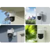 Reolink TrackMix Series W760 Cámara de seguridad 4K PTZ Wi-Fi 6 de doble objetivo