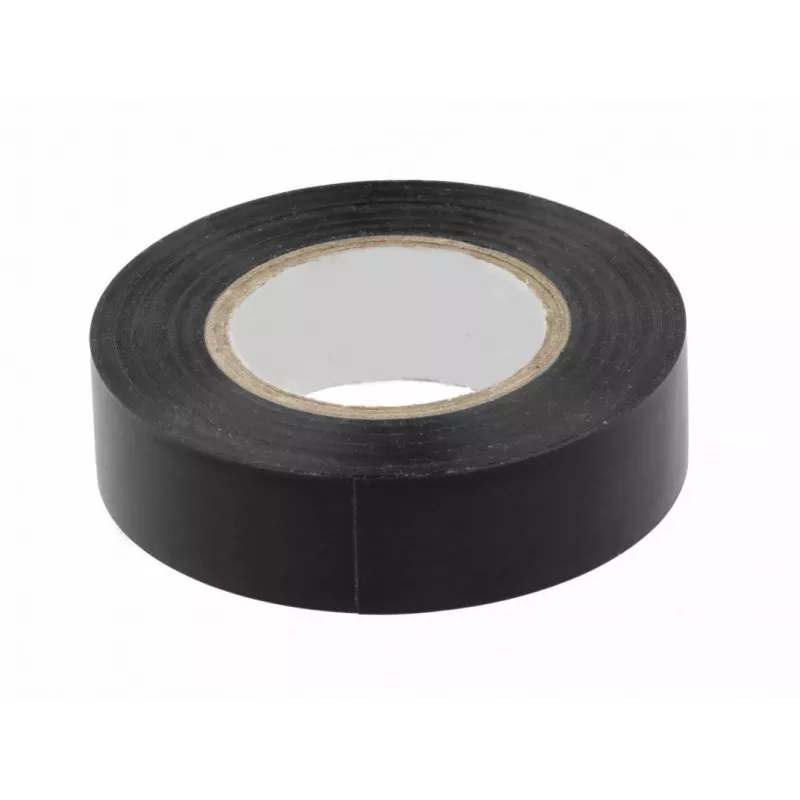 REPERO 701 Cinta aislante de PVC negra 19 mm x 20 m
