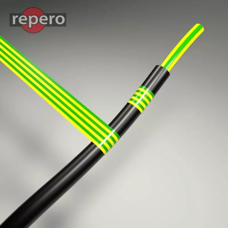 REPERO 701 Cinta aislante de PVC blanca 19 mm x 20 m