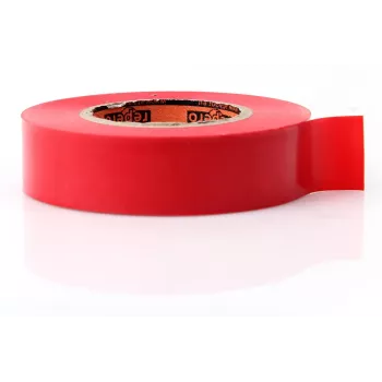 REPERO 711E Cinta aislante de PVC roja 19 mm x 20 m
