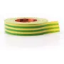 REPERO 711E Cinta aislante eléctrica de PVC amarillo-verde 19 mm x 20 m