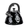 Tetera silbadora RESTO 3L acero inoxidable plata/negro 90610