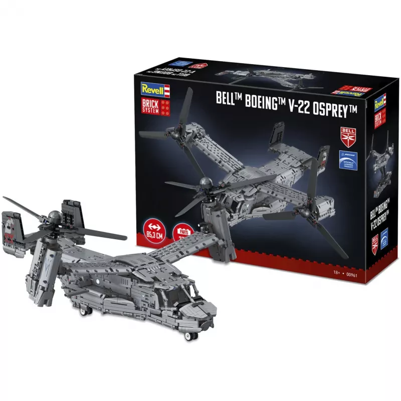 Revell Brick System - Bell Boeing V-22 Osprey juguete de construcción (540 piezas)