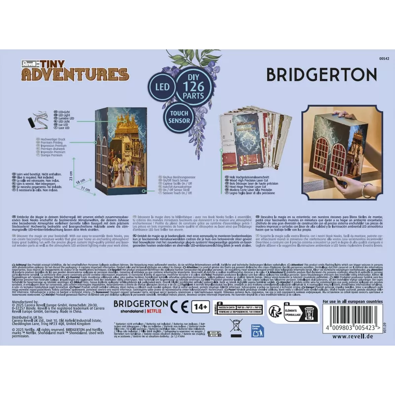 Revell Tiny Adventures - Bridgerton The Duke and I maqueta diorama