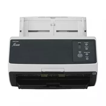 Ricoh fi-8150 Escáner de documentos dúplex con ADF de 100 hojas, 50 ppm/100 ipm, USB 3.2 y Gigabit Ethernet, 600 dpi, Clear Image Capture