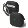 Funda de silicona Ringke para AirPods 4 negra