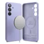 Funda Ringke Galaxy S25 Silicone Magnetic lavanda