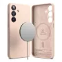 Ringke Funda Galaxy S25 Silicona Magnética Pink Sand