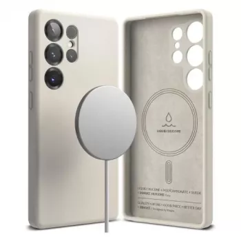 Ringke Funda Galaxy S25 Ultra Silicona Magnética Stone
