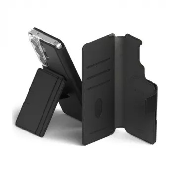 Funda cartera con soporte Ringke para Galaxy S26 Plus magnética negra