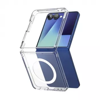Funda Ringke Galaxy Z Flip 7 Fusion Magnetic Clear