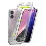 Protector de pantalla Ringke iPhone 15/16 Premium Easy Slide Cristal Templado 9H con ayuda de instalación (pack de 2) Transparente