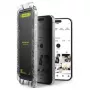 Ringke protector de pantalla para iPhone 15/16 Privacy Premium Easy Slide cristal templado 9H con ayuda de instalación (pack de 2) transparente