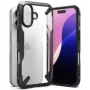 Funda Ringke Fusion X para iPhone 16 negra