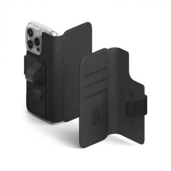 Ringke iPhone 16 Pro Max/16 Plus Funda Cartera Plegable Magnética Negra