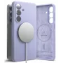 Ringke Silicone Magnetic MagSafe Funda para Samsung Galaxy S26 Plus, Lavender