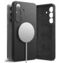 Funda RINGKE Silicone Magnetic MagSafe para Samsung Galaxy S26+ Plus negra